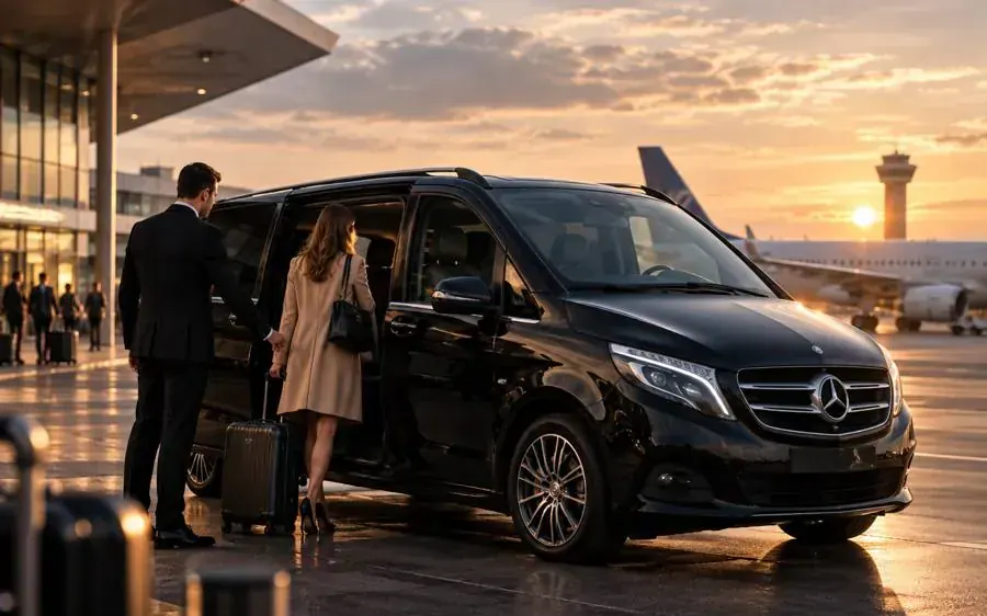Transfert aéroport avec chauffeur privé Celia VTC